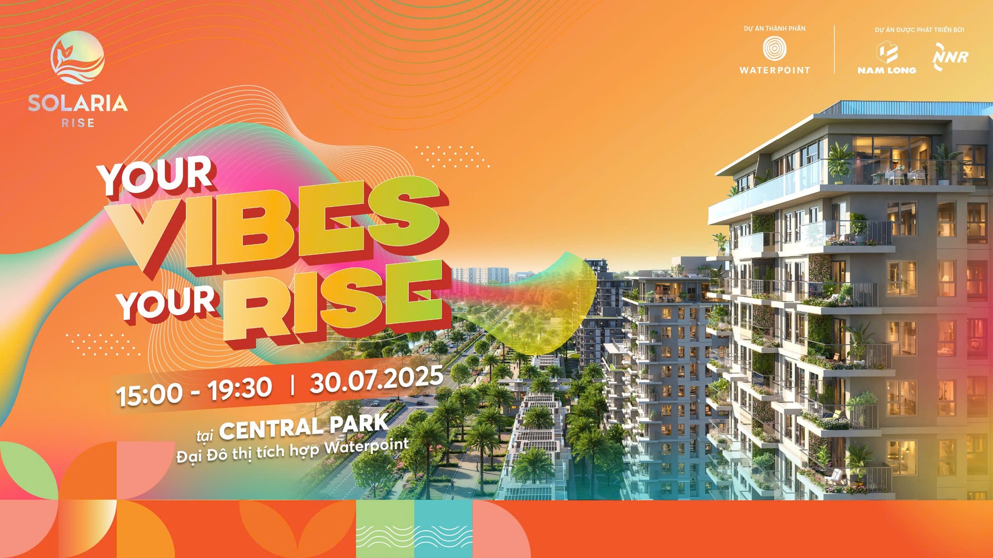 SOLARIA RISE - YOUR VIBES - YOUR RISE: WATERPOINT